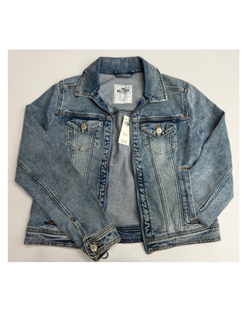 Hollister Zip Up Jean Jacket